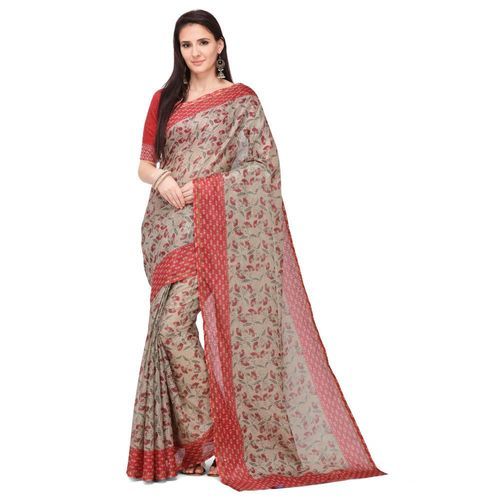 Red Skin Friendly Kota Silk Saree