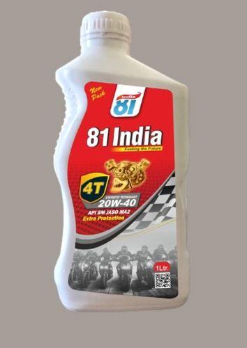 4T 20W40 Sn Engine Oil Application: Automobile Industry