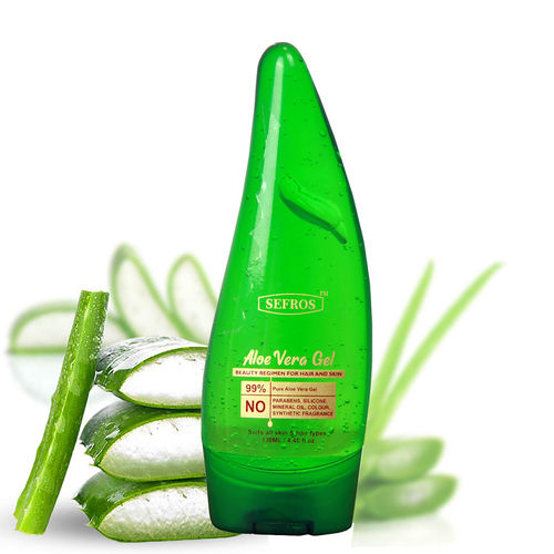 Aloe Vera Gel Skin And Hair 130 Ml With Lemongrass Extract Grade: Standard