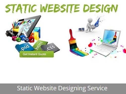 Static Designing Service - Online Support for Various Operating Systems | On-Time Execution Customizable Solutions