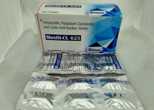 Amoxicillin Potassium Clavulanate And Lactic Acid Bacillus Tablets