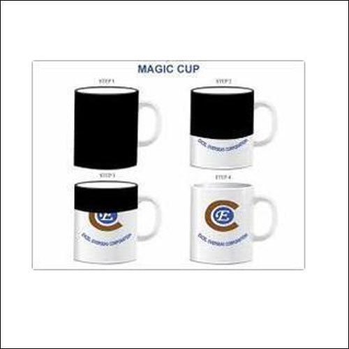 White Corporate Partial Magic Mug