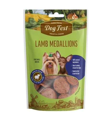 Lamb Medallions For Small Breeds