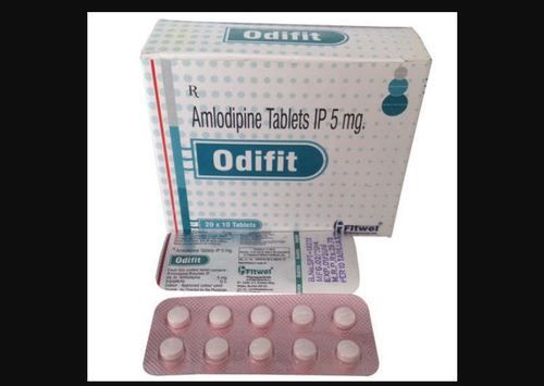  Odifit Amlodipine 5 Mg Tablet स्टोर इन कूल 