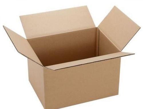 Plain Brown Corrugated Paper Boxes