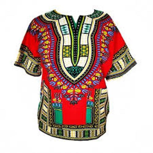 Washable Printed African Men Dashiki Shirt