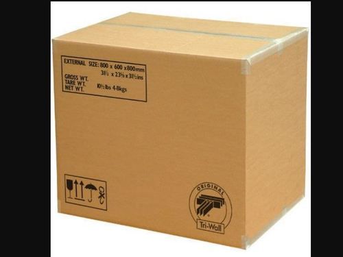 Brown Printed Corrugated Paper Packaging Boxes