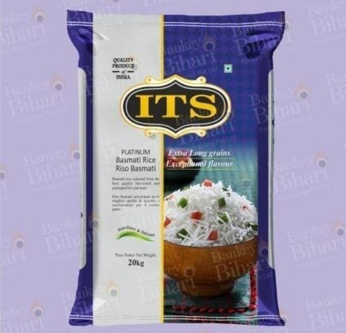 Multicolor Printed Rice Pulses Plastic Packaging Bags