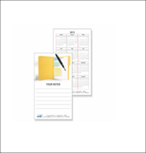  प्रोमोशनल प्रिंटेड पॉकेट कैलेंडर कवर सामग्री: कागज