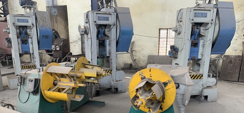 50 Tonne Power Presses With Decoiler And Panel