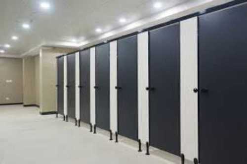 Bath Hardware Sets Coated Office Toilet Cubicle