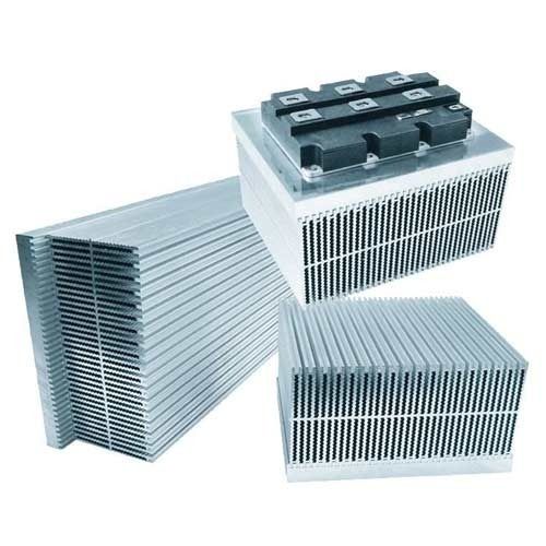 Customized Pressed Fin Heat Sinks