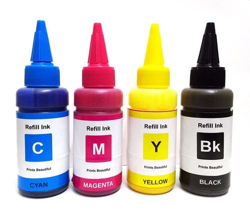 Liquid Printing Refill Ink - Pigment Based Liquid Ink for True Nature Colors, Perfect Skin Tones, All Digital Ink Types