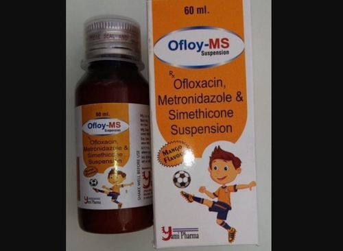Ofloxacin Metronidazole And Simethicone Suspension