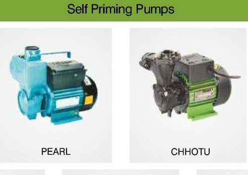 Pearl And Chhotu Self Primping Pumps Flow Rate: 8000