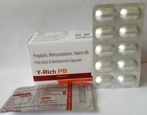 Pregabalin Mecobalamin Vitamin B6 Folic Acid And Benfotiamine Capsules