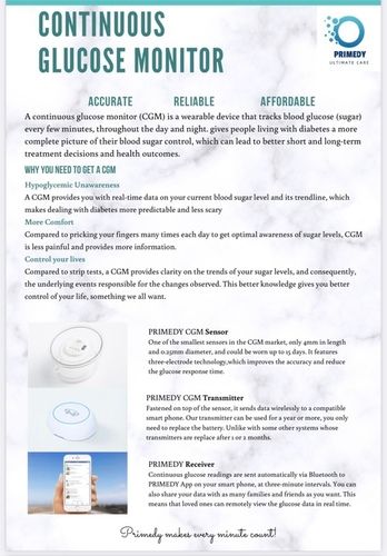 Primedy Continuous Glucose Monitor