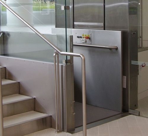 Stainless Steel Electric Hydraulic Disabled Lift For Villas, Houses And Work Places