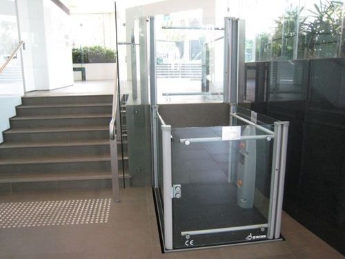 Stainless Steel Electric Hydraulic Disabled Lift For Villas, Houses And Work Places