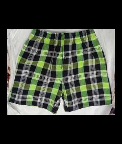 Multicolour Free Size Mens Check Pattern Boxer