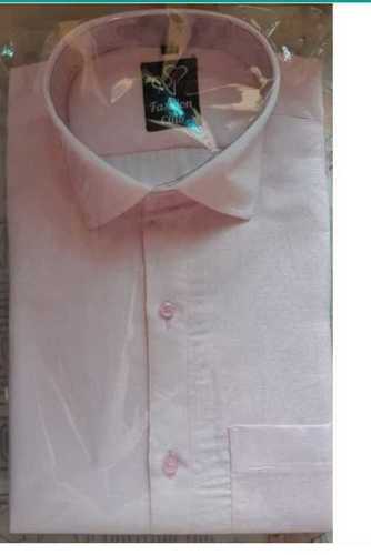 Pink Color Full Sleeves Cotton Shirts