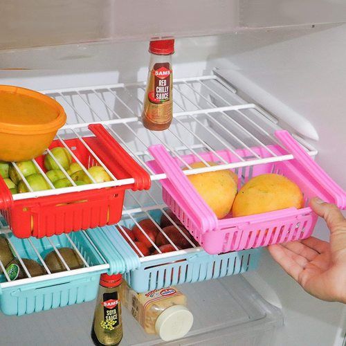 Plastic Fridge Organizer Drawer