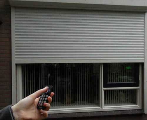 All Colour Available Galvanized Automatic Rolling Shutter