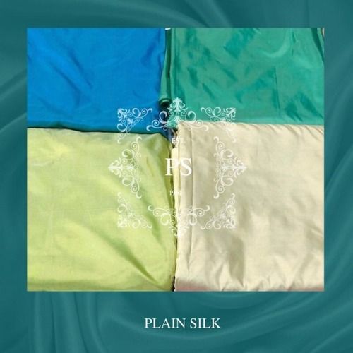 Pure Silk Plain Fabric