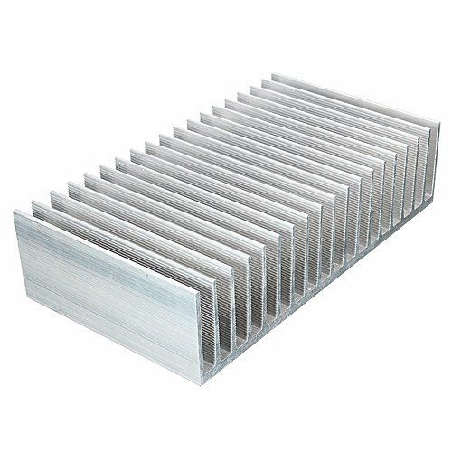 Straight Fin Aluminum Heat Sink Insulation Material: Extrusion