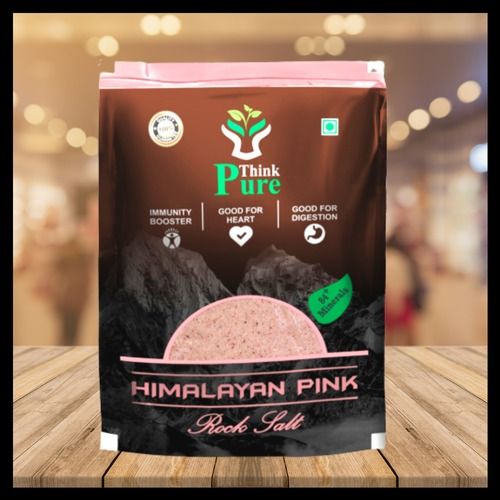 Think Pure Himalayan Premium Pink Rock Salt Powder Packaging: Stand Up Pouch