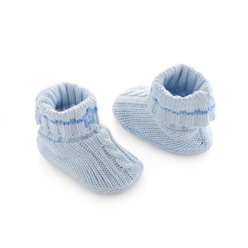 Grey Eco Friendly Baby Booties