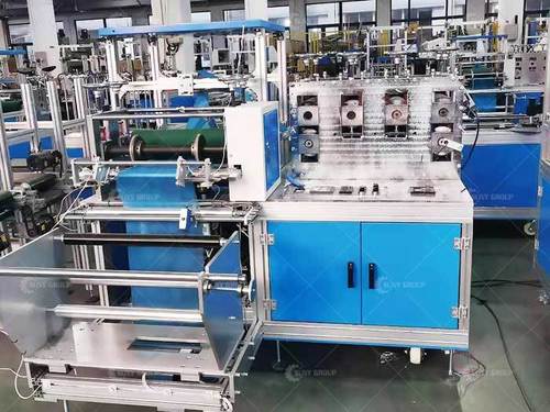 High Efficiency Fully Automatic Electric Nonwoven Disposable Overshoes Shoe Cover Making Machine