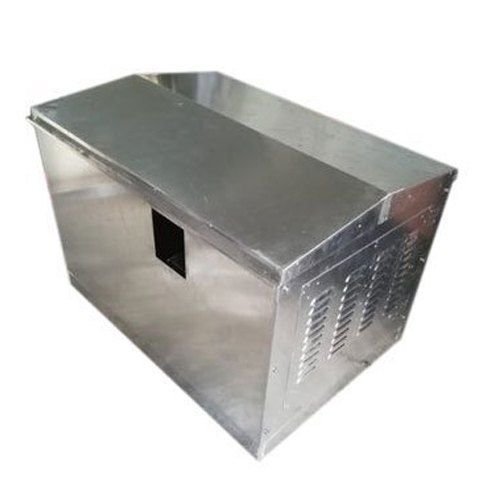 White Rectangular Shape Aluminium Box