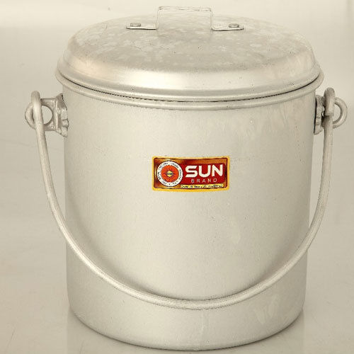 Round Aluminum Kitchen Canister