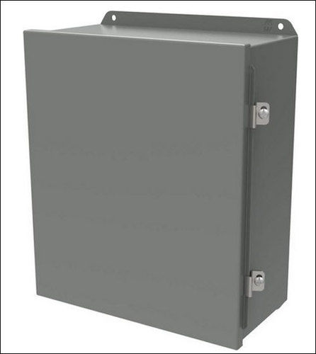 White Square Mild Steel Box