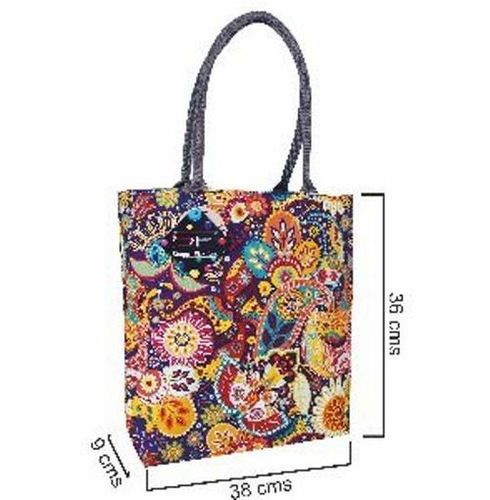 Paisley Canvas Tote Bags