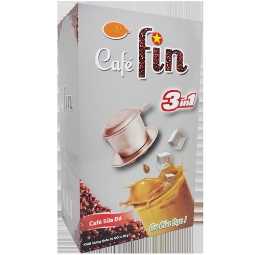 Organic Cafe Fin 3 In 1 Instant Coffee Powder 20G