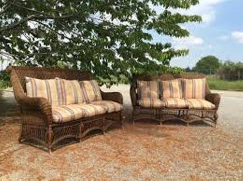 Teak Wood Garden Furniture - Standard or Customized Size, Waterproof Fabric Cushions | No Assembly Required, Eco-Friendly, Durable, Easy To Clean, Modern Indian Style