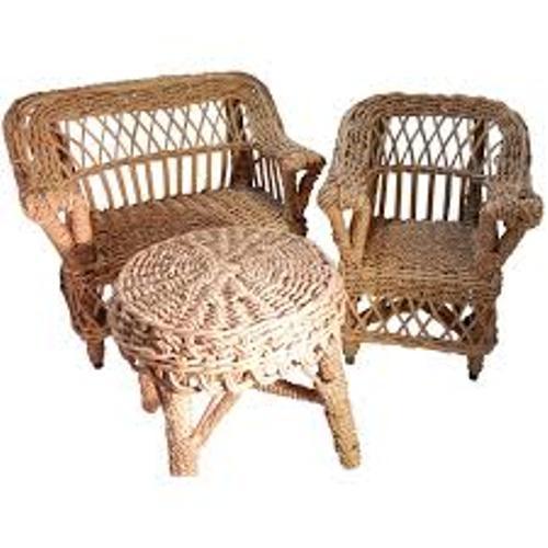 Teak Wood Garden Furniture Set - Standard Size, Waterproof Fabric Cushions | Modern Indian Style, Eco-Friendly, Easy To Clean, Durable Design