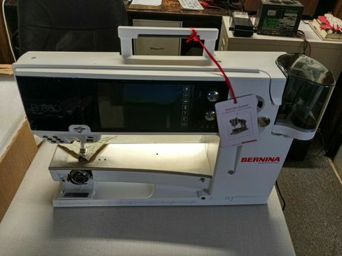 Black & White Bernina 880 Plus Sewing Embroidery Machine