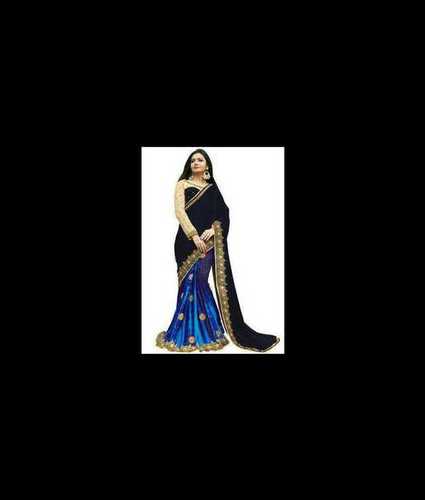 All Blue Color Designer Fancy Sarees