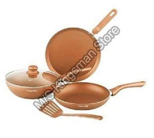 Copper Fry Pan Set