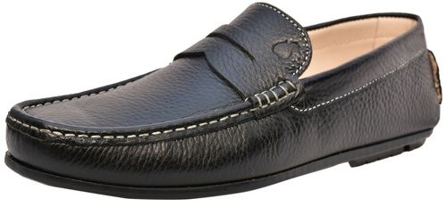 Breathable Mens Black Loafers Shoes