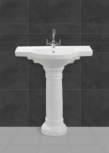 Pedestal Type Ceramic Wash Basin