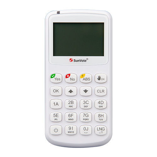 Electronic Voting System And Voting Pad S52Plus Application: Agm