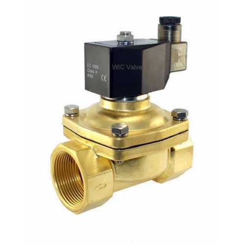 Metal Solenoid Ball Valve - Stainless Steel, Custom Size, Metallic Color | Dimensionally Accurate, Easy to Install, Long Lasting Life