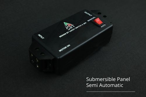 Semi Automatic Submersible Panel Water Level Controller System Application: Auto Off Motor After Tank Full