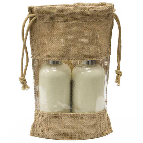 Two Bottle Jute Bag