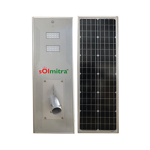 Gray 30W All In One Solar Street Light