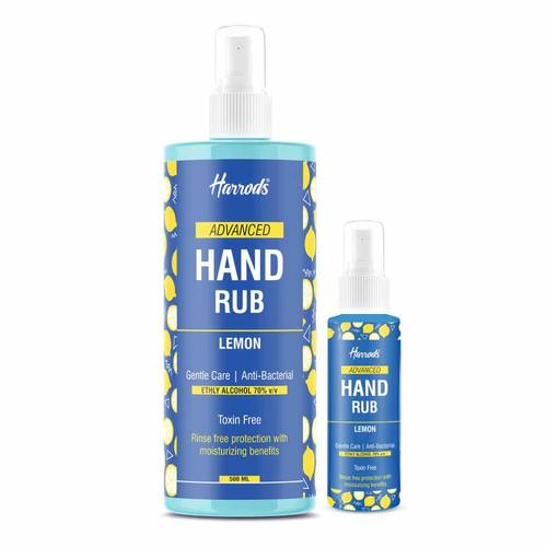 HARRODS Advanced Liquid Alcohol Based Hand Rub Sanitizer Spray